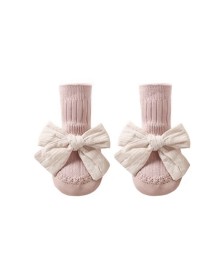 Miso Baby Bow Booties Socks...