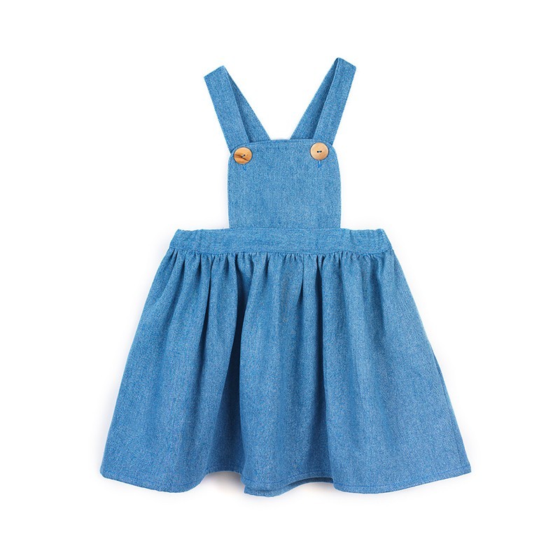 Milou & Pilou Denim Pinafore Dress