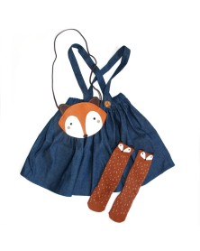 Mini Dressing Orange Raccoon Bag