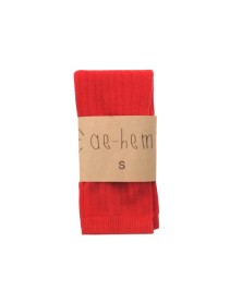 Aehem. Red Knee Socks 