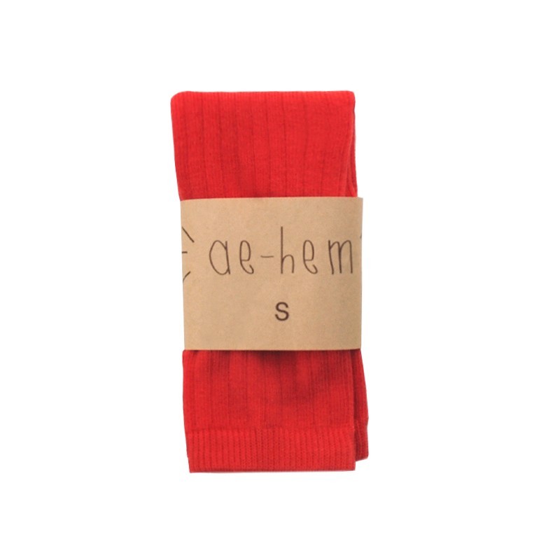 Aehem. Red Knee Socks 